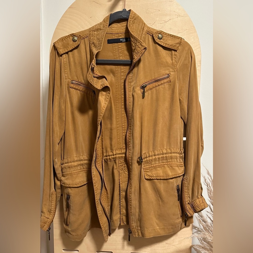 Mustard Cargo Style Jacket